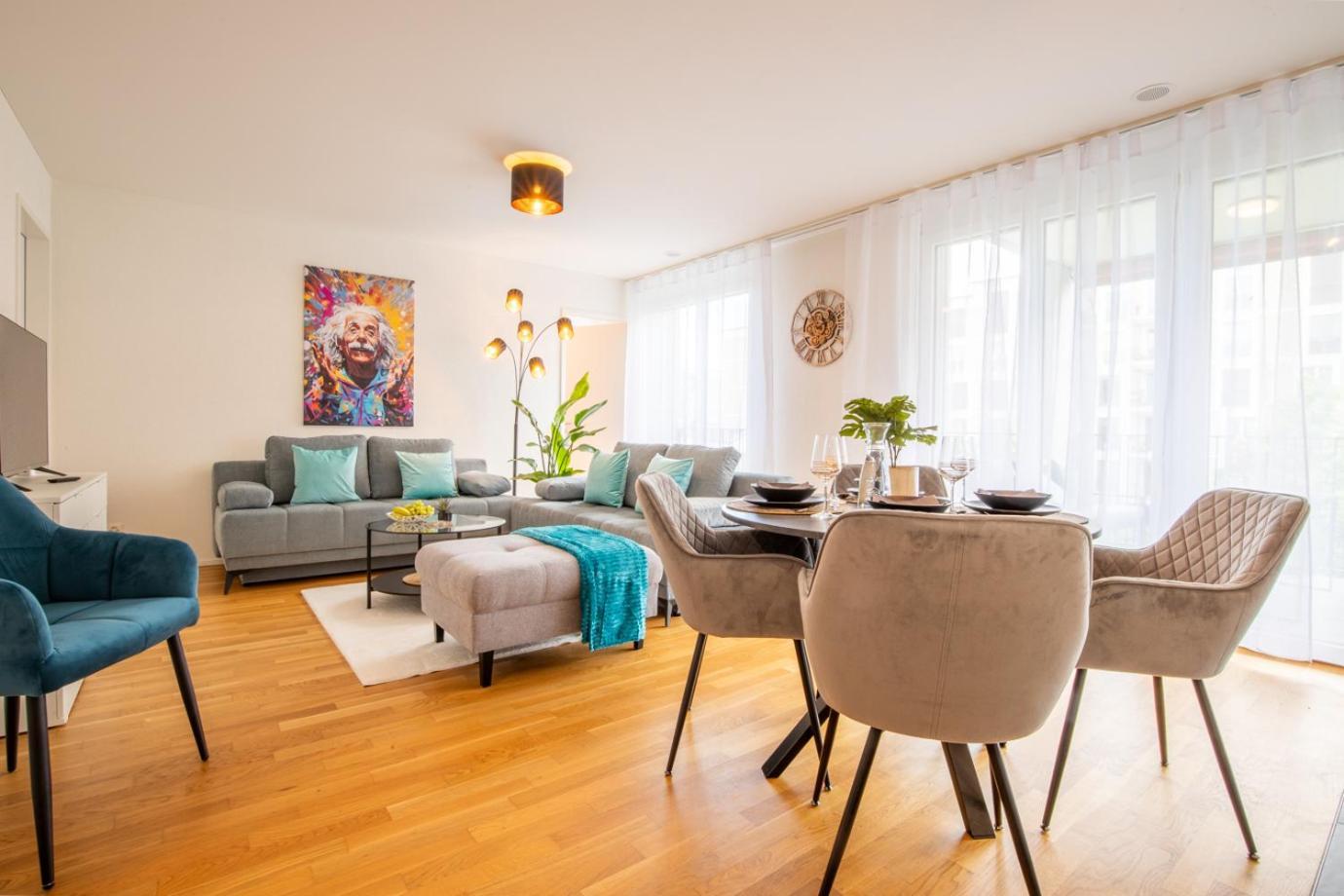 Special Einstein Iiv Apartment, Messe Kleinbasel 10-Star Zewnętrze zdjęcie