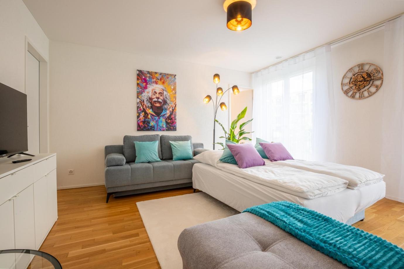 Special Einstein Iiv Apartment, Messe Kleinbasel 10-Star Zewnętrze zdjęcie